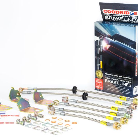 Goodridge 05+ Pontiac GTO Brake Lines-Brake Line Kits-Goodridge-GRI12288-SMINKpower Performance Parts