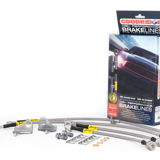 Goodridge 09-13 Honda Fit (non-EV Models) Brake Lines-Brake Line Kits-Goodridge-GRI20114-SMINKpower Performance Parts
