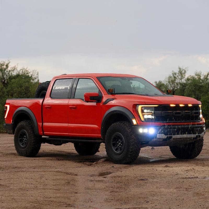 Rigid Industries 2021+ Ford Raptor Triple Fog Lights Kit - SMINKpower Performance Parts RIG46738 Rigid Industries