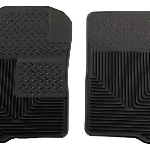 Husky Liners 04-09 Ford F-150 Custom Fit Heavy Duty Black Front Floor Mats-Floor Mats - Rubber-Husky Liners-HSL51231-SMINKpower Performance Parts