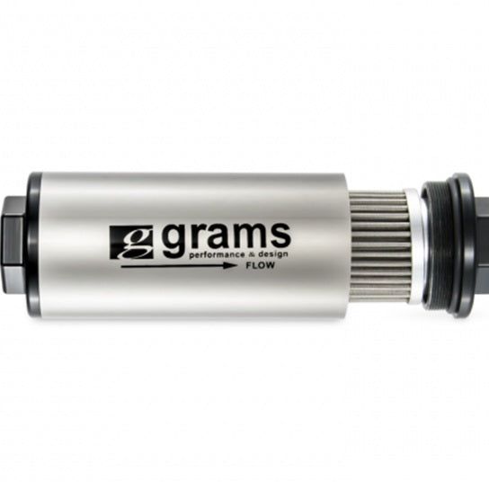 Grams Performance 100 Micron -6AN Fuel Filter-Gauges-Grams Performance-GRPG60-99-0106-SMINKpower Performance Parts