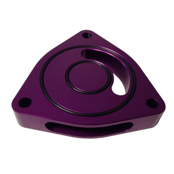 Torque Solution Blow Off BOV Sound Plate (Purple): Hyundai Genesis Coupe 2.0T ALL-Blow Off Valves-Torque Solution-TQSTS-GEN-002PR-SMINKpower Performance Parts