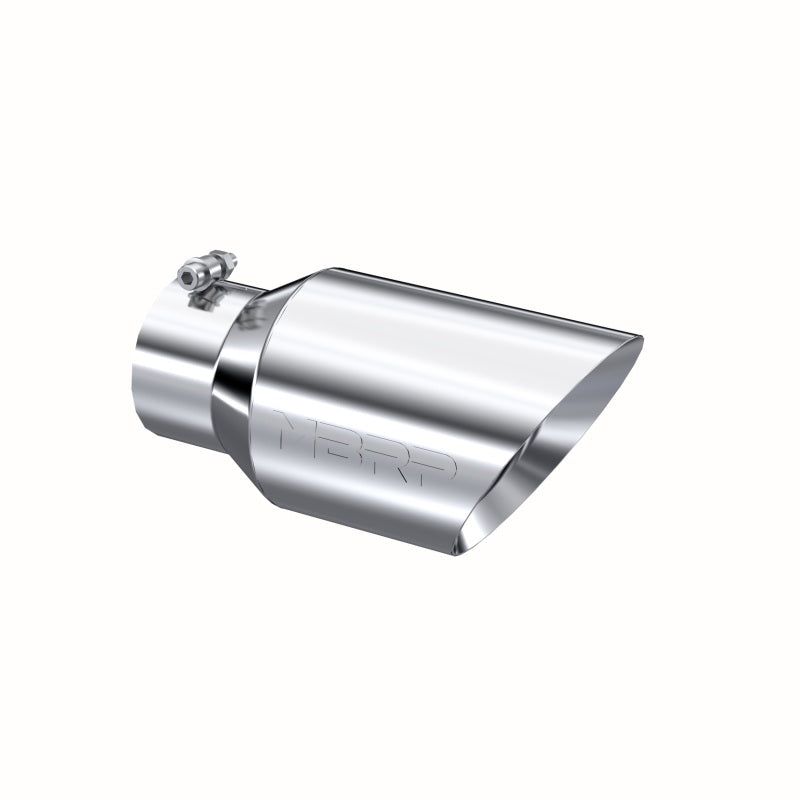MBRP Universal Tip 6 O.D. Dual Wall Angled 4 inlet 12 length-Steel Tubing-MBRP-MBRPT5072-SMINKpower Performance Parts