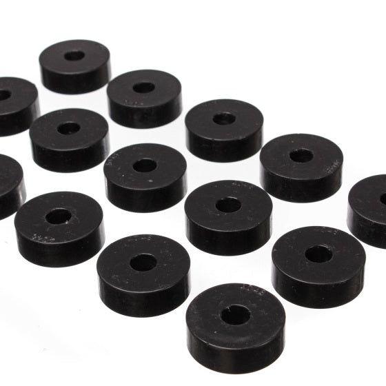 Energy Suspension 55-73 Jeep CJ5/CJ7/CJ8 Scrambler Black Body (Cab) Mount Set-Bushing Kits-Energy Suspension-ENG2.4101G-SMINKpower Performance Parts