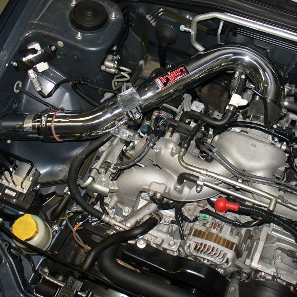 Injen 05-07 Subaru Impreza RS 2.5L-4cyl Black Cold Air Intake - SMINKpower Performance Parts INJSP1222BLK Injen