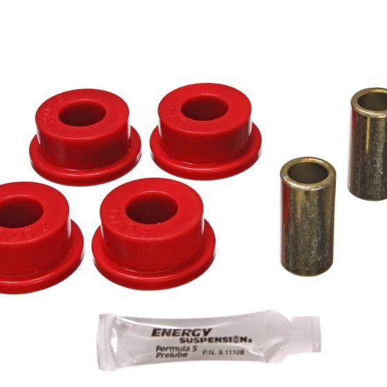 Energy Suspension 80-98 Ford F-250 4WD/F350 4WD Red Front Frame Shackle Bushing Set-Bushing Kits-Energy Suspension-ENG4.2131R-SMINKpower Performance Parts