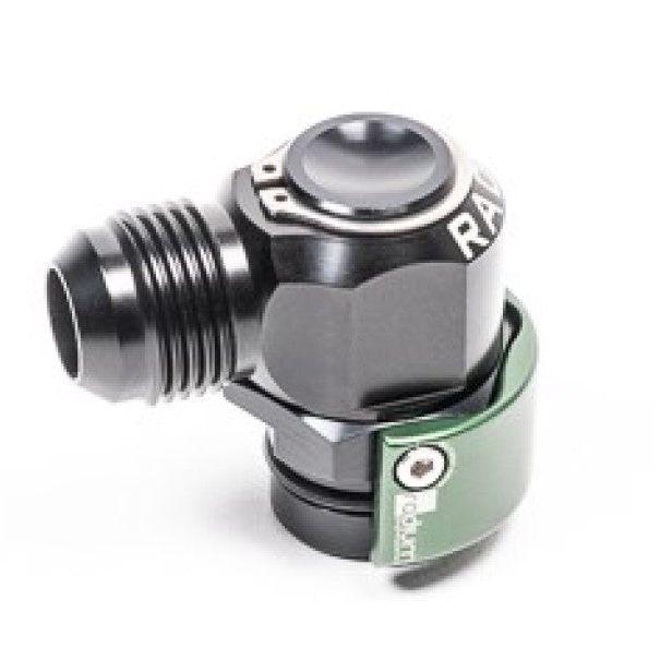 Radium V2 Quick Connect 19mm Male to 10AN Male 90 Degree-Fittings-Radium Engineering-RAD20-0748-SMINKpower Performance Parts