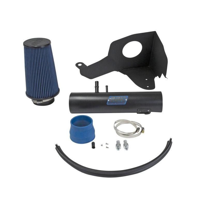 BBK 11-14 Mustang 3.7 V6 Cold Air Intake Kit - Blackout Finish - SMINKpower Performance Parts BBK17785 BBK