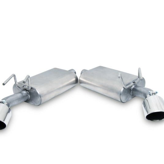 Gibson 10-15 Chevrolet Camaro LS 3.6L 2.25in Axle-Back Dual Exhaust - Aluminized-Axle Back-Gibson-GIB320001-SMINKpower Performance Parts