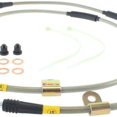 StopTech 00-06 Suburban 2500 2WD / 03-06 4WD / 03-07 Hummer H2 Stainless Steel Front Brake Line Kit