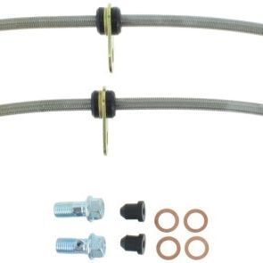 StopTech 00-05 Toyota MR2 Spyder Rear Stainless Steel Brake Lines-Brake Line Kits-Stoptech-STO950.44508-SMINKpower Performance Parts