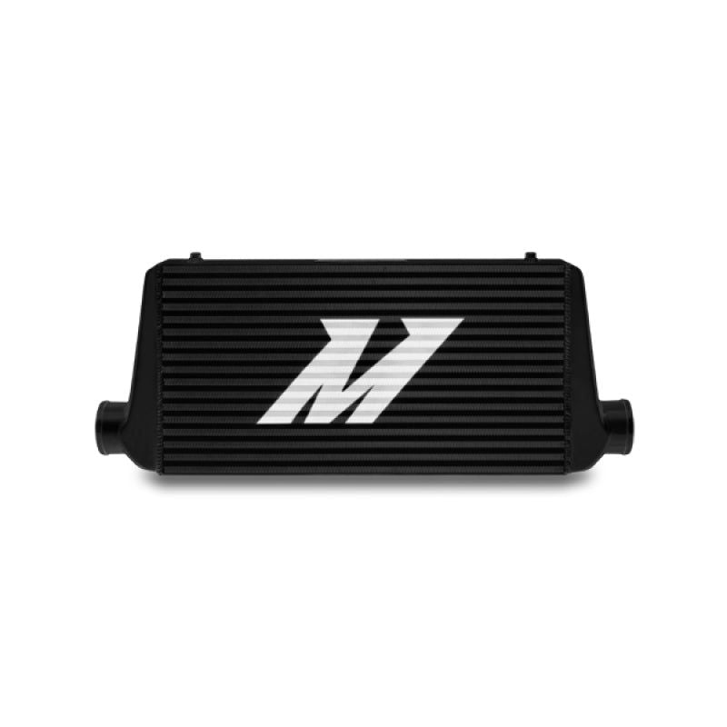 Mishimoto Universal Black R Line Intercooler Overall Size: 31x12x4 Core Size: 24x12x4 Inlet / Outlet-Intercoolers-Mishimoto-MISMMINT-URB-SMINKpower Performance Parts