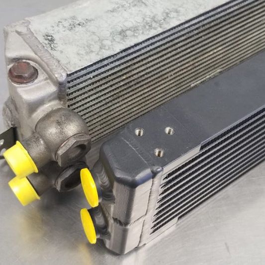 CSF Universal Dual-Pass Oil Cooler (RS Style) - M22 x 1.5 - 24in L x 5.75in H x 2.16in W-Oil Coolers-CSF-CSF8110-SMINKpower Performance Parts