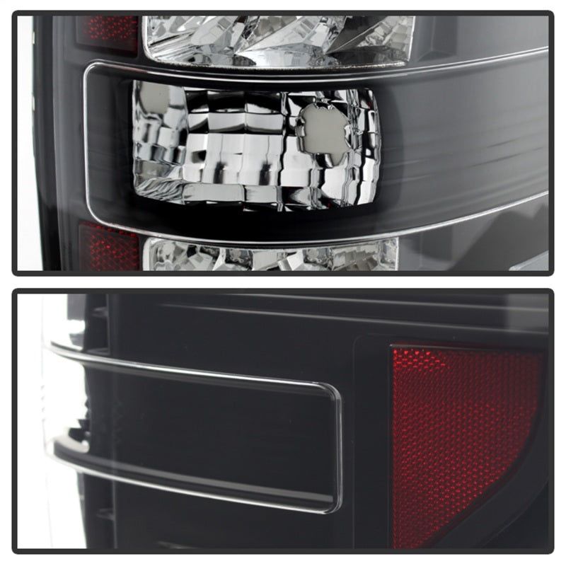 Spyder Ford F150 09-14 LED Tail Lights Black ALT-YD-FF15009-LED-BK-Tail Lights-SPYDER-SPY5008374-SMINKpower Performance Parts