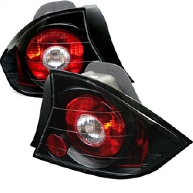 Spyder Honda Civic 01-03 2Dr Euro Style Tail Lights Black ALT-YD-HC01-2D-BK-Tail Lights-SPYDER-SPY5004369-SMINKpower Performance Parts