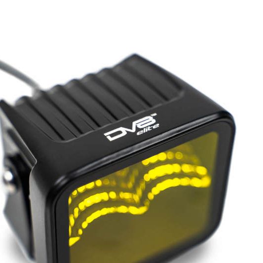 DV8 Offroad 3in Elite Series LED Amber Pod Light - SMINKpower Performance Parts DVEBE3EW40W-A DV8 Offroad