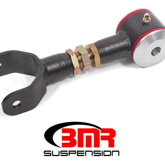 BMR 11-14 S197 Mustang Upper Control Arm On-Car Adj. (Polyurethane) - Black Hammertone-Control Arms-BMR Suspension-BMRUTCA032H-SMINKpower Performance Parts