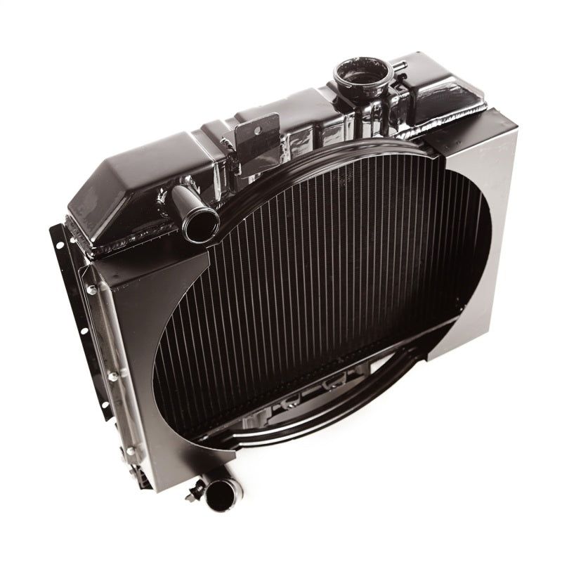 Omix Radiator w/ Fan Shroud 2 Row- 41-52 Willys Models-Radiators-OMIX-OMI17101.01-SMINKpower Performance Parts