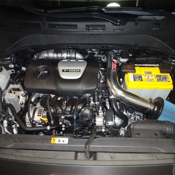 Injen 18-20 Hyundai Kona L4-1.6L Turbo Laser Black IS Short Ram Cold Air Intake System - SMINKpower Performance Parts INJIS1345BLK Injen