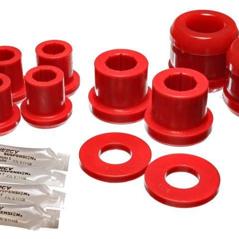 Energy Suspension 04-07 Mazda RX8 Red Front Control Arm Bushing Set-Bushing Kits-Energy Suspension-ENG11.3107R-SMINKpower Performance Parts