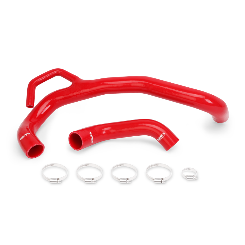 Mishimoto 2011+ Mopar LX Chassis 6.4L Hemi Red Silicone Hose Kit-Hoses-Mishimoto-MISMMHOSE-MOP64-11RD-SMINKpower Performance Parts