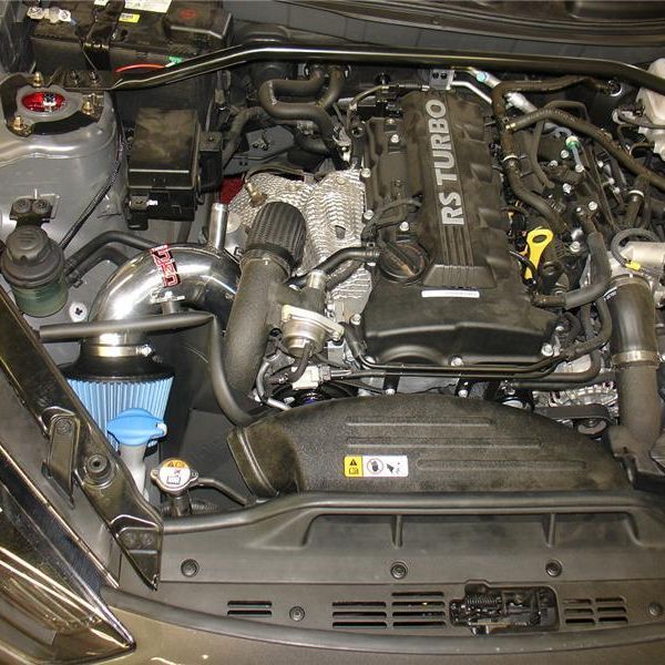 Injen 13-14 Hyundai Genesis Coupe 2.0L 4cyl Turbo GDI Black Short Ram Intake w/ Heat Shield - SMINKpower Performance Parts INJSP1387BLK Injen