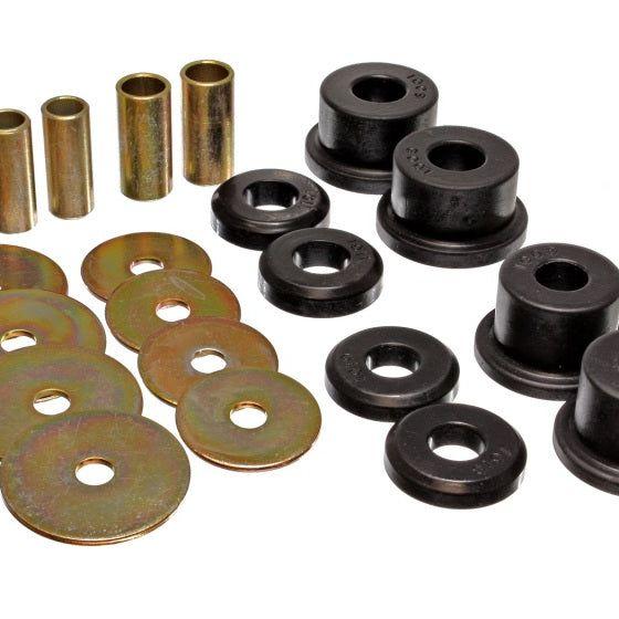 Energy Suspension 90-94 Mitsubishi Eclipse FWD Black Sub-Frame Bushing Set-Bushing Kits-Energy Suspension-ENG5.4103G-SMINKpower Performance Parts