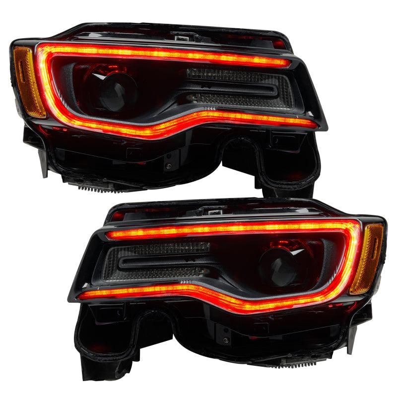 Oracle 14-21 Jeep Grand Cherokee Dynamic Headlight DRL Upgrade Kit - ColorSHIFT - Dynamic - SMINKpower Performance Parts ORL1284-332 ORACLE Lighting
