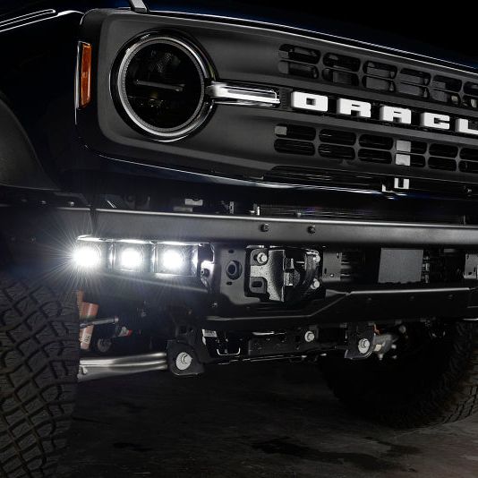 ORACLE Lighting 21-22 Ford Bronco Triple LED Fog Light Kit for Steel Bumper - White - SMINKpower Performance Parts ORL5890-001 ORACLE Lighting