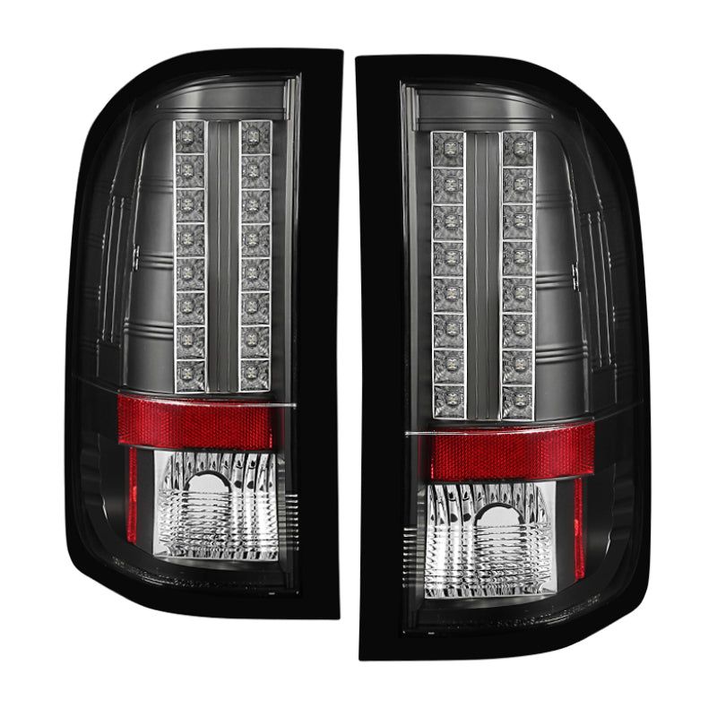 Spyder Chevy Silverado 07-13 LED Tail Lights Blk ALT-YD-CS07-LED-BK-Tail Lights-SPYDER-SPY5001771-SMINKpower Performance Parts