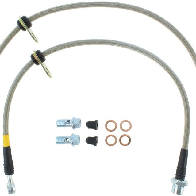 StopTech 92-01 Toyota Camry Stainless Steel Rear Brake Lines-Brake Line Kits-Stoptech-STO950.44516-SMINKpower Performance Parts