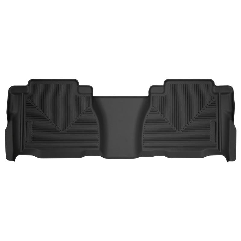 Husky Liners 07-13 Toyota Tundra Crew Cab / Ext Cab X-Act Contour Black 2nd Seat Floor Liner-Floor Mats - Rubber-Husky Liners-HSL53811-SMINKpower Performance Parts