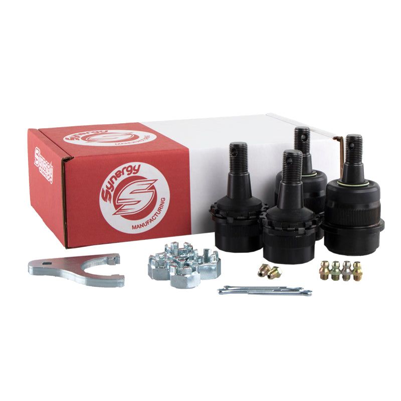 Synergy Jeep JK/WJ HD Knurled Adjustable Ball Joint Kit - SMINKpower Performance Parts SYN4127KN Synergy Mfg