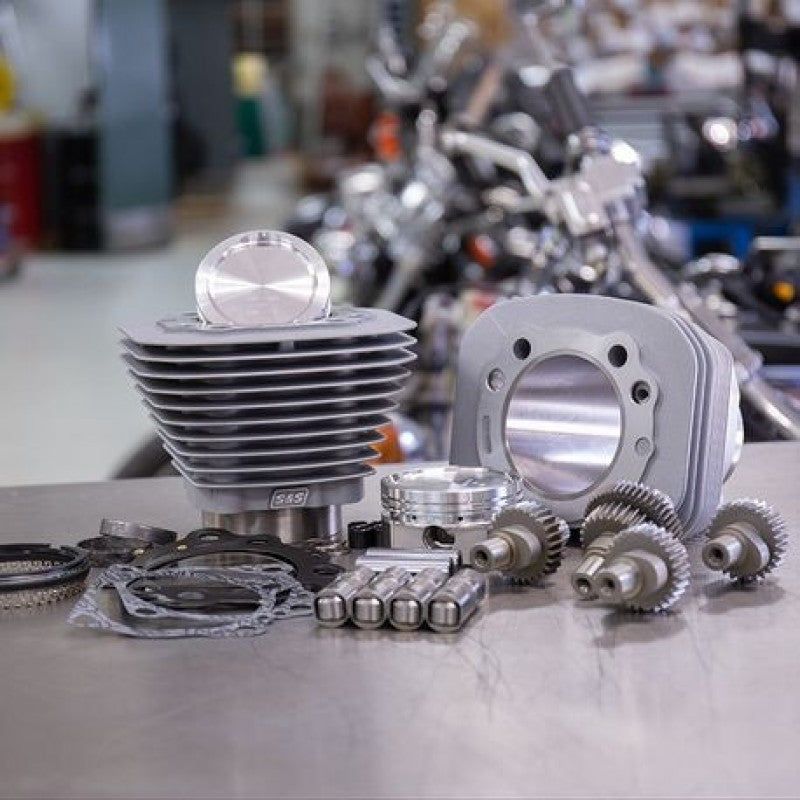 S&S Cycle 00-21 Sportster Models 883cc to 1200cc Hooligan Kit - Silver - SMINKpower Performance Parts SSC910-0700 S&S Cycle