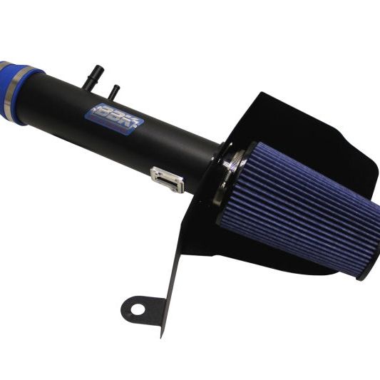 BBK 11-14 Mustang 3.7 V6 Cold Air Intake Kit - Blackout Finish - SMINKpower Performance Parts BBK17785 BBK