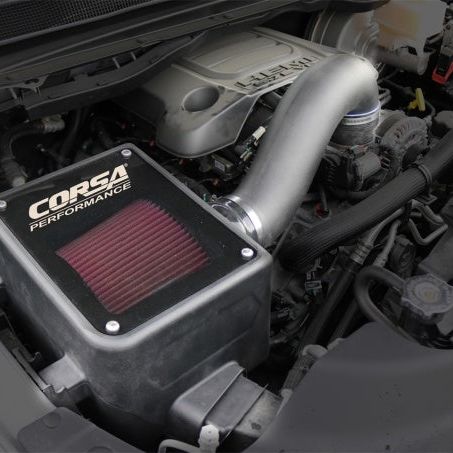 Corsa Air Intake DryTech 3D Closed Box 2019 Dodge RAM 1500 5.7L V8-Cold Air Intakes-CORSA Performance-COR46557D-1-SMINKpower Performance Parts