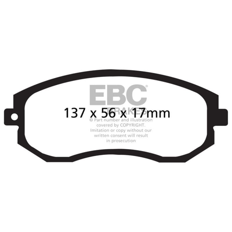 EBC 12+ Scion FR-S 2 Yellowstuff Front Brake Pads-Brake Pads - Performance-EBC-EBCDP41884R-SMINKpower Performance Parts