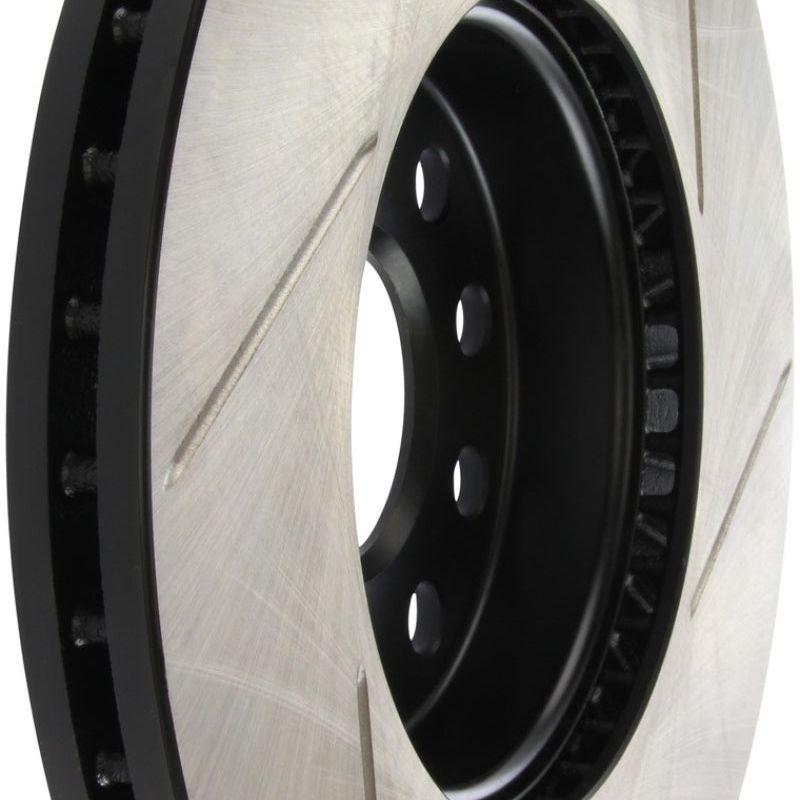 StopTech Power Slot 05-10 VW Jetta (except Wagon) Front Left Slotted Rotor-Brake Rotors - Slotted-Stoptech-STO126.33110SL-SMINKpower Performance Parts