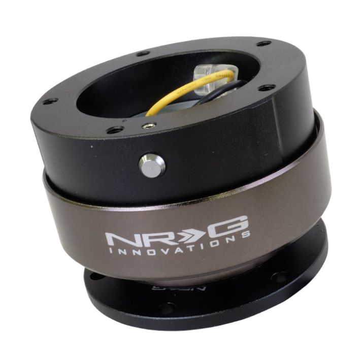 NRG Quick Release Kit Gen 2.5 - Black / Black Ring (6 Hole Base 5 Hole Top) - SMINKpower Performance Parts NRGSRK-330BK NRG