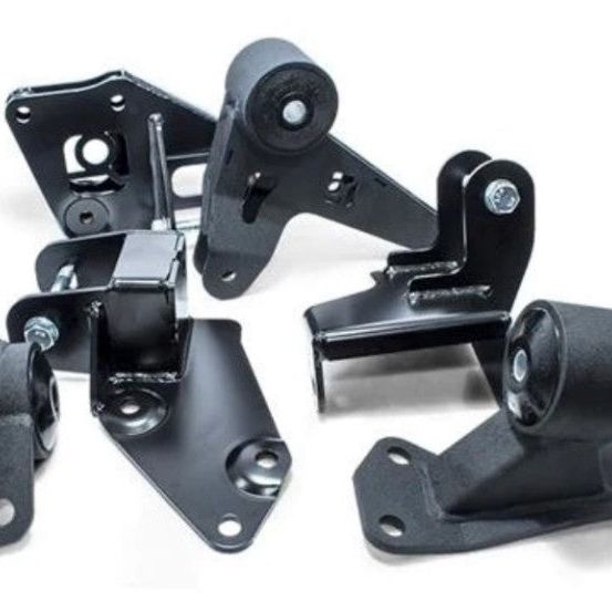 Innovative 96-00 Civic K Series/Manual Series Silver Aluminum Mounts 75A Bushings-Engine Mounts-Innovative Mounts-INM90050-75A-SMINKpower Performance Parts