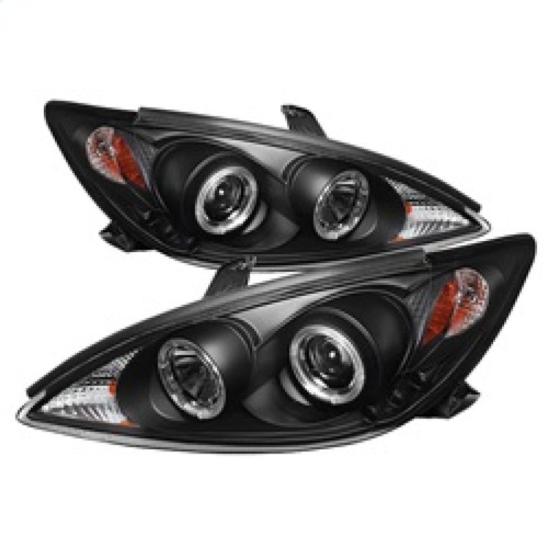 Spyder Toyota Camry 02-06 Projector Headlights LED Halo LED Black High H1 Low H1 PRO-YD-TCAM02-HL-BK - SMINKpower Performance Parts SPY5064301 SPYDER