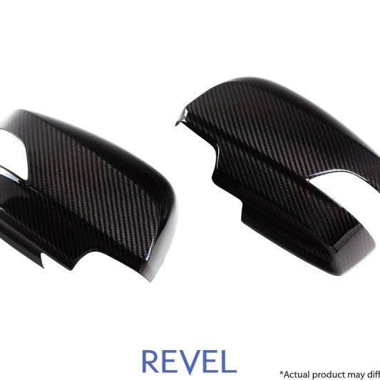 Revel GT Dry Carbon Mirror Covers (Left & Right) 15-18 Subaru WRX/STI - 2 Pieces-Carbon Accessories-Revel-RVL1TR4GT0AS11-SMINKpower Performance Parts
