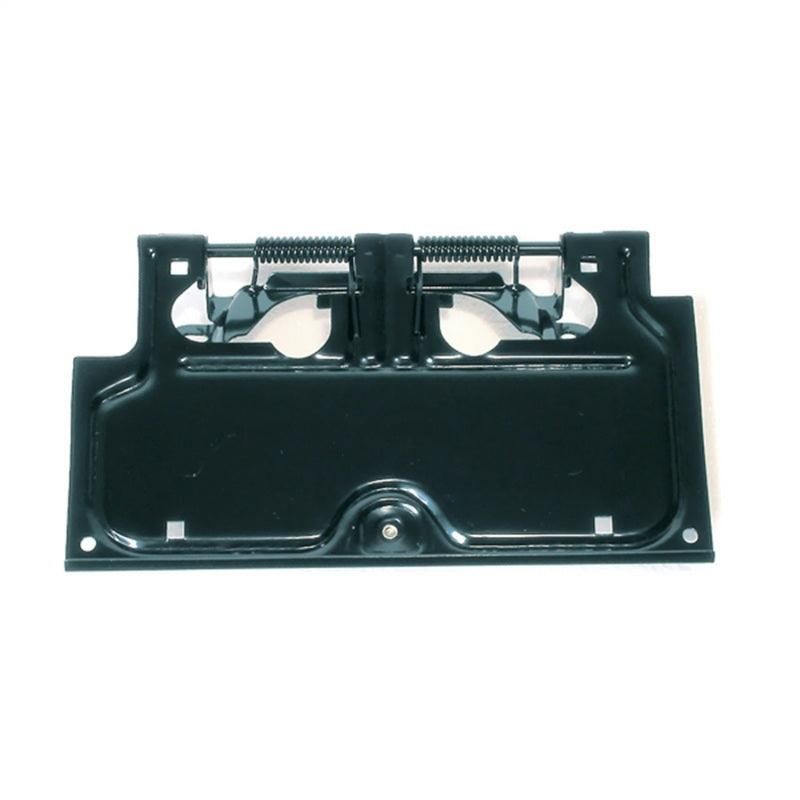 Omix License Plate Bracket Black 87-95 Wrangler YJ - SMINKpower Performance Parts OMI11233.01 OMIX