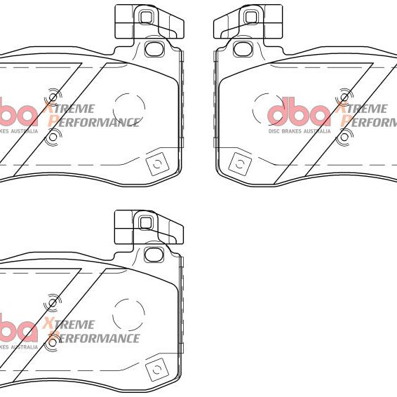 DBA 2018+ Kia Stinger V6 Twin Turbo XP Performance Front Brake Pads-Brake Pads - Performance-DBA-DBADB15003XP-SMINKpower Performance Parts