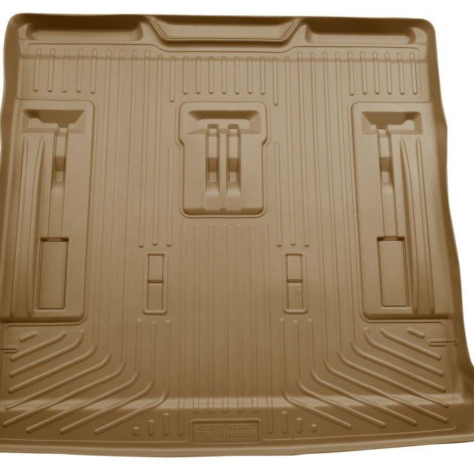 Husky Liners 07-13 GM Escalade/Suburban/Yukon WeatherBeater Tan Rear Cargo Liners-Floor Mats - Rubber-Husky Liners-HSL28253-SMINKpower Performance Parts