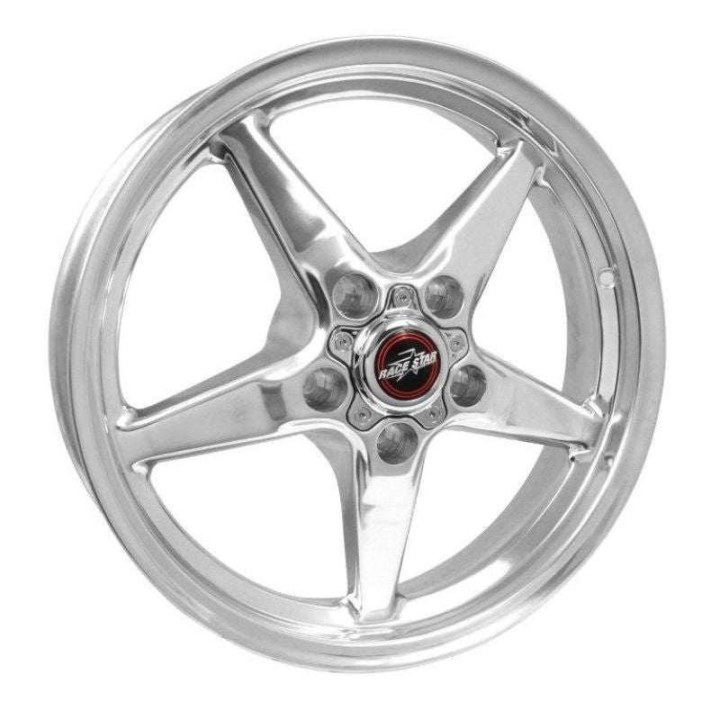 Race Star 92 Drag Star 17x4.50 5x4.50bc 1.75bs Direct Drill Polished Wheel-Wheels - Cast-Race Star-RST92-745142DP-SMINKpower Performance Parts