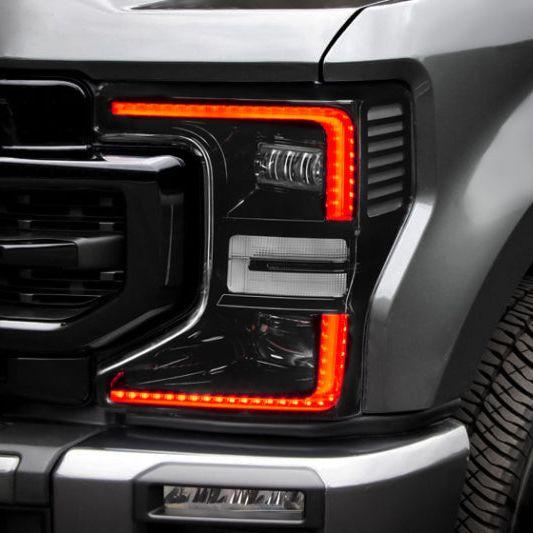 Oracle 20-22 Ford F-250/350 Super Duty Dynamic ColorSHIFT Headlight DRL Upgrade Kit w/Switchback - SMINKpower Performance Parts ORL1449-332 ORACLE Lighting