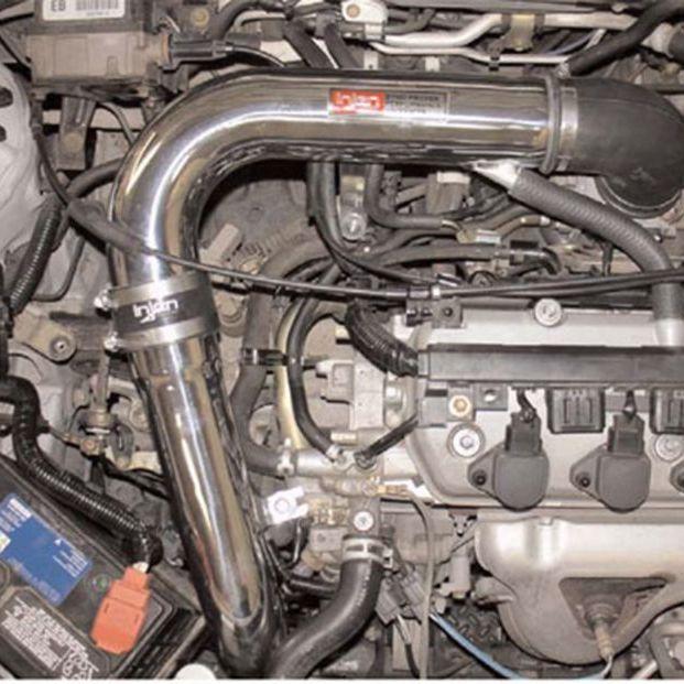 Injen 01-05 Civic Dx Lx Ex AT& MT Polished Cold Air Intake - SMINKpower Performance Parts INJSP1567P Injen