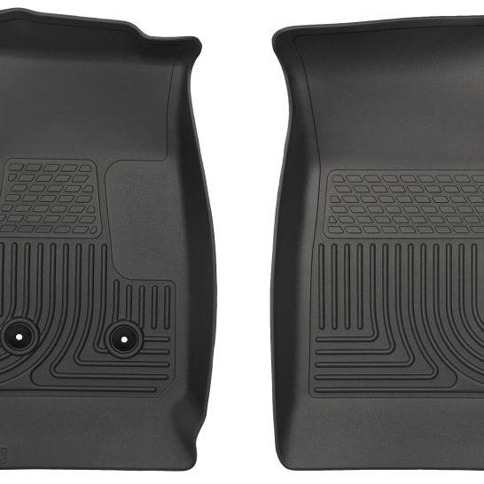 Husky Liners 15 Colorado Crew Cab/Ext Cab WeatherBeater Black Front Floor Liner-Floor Mats - Rubber-Husky Liners-HSL18111-SMINKpower Performance Parts