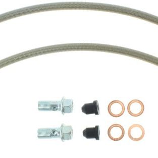 StopTech 98-05 Lexus GS300/GS350/GS400/GS430/GS450H Front Stainless Steel Brake Lines-Brake Line Kits-Stoptech-STO950.44001-SMINKpower Performance Parts